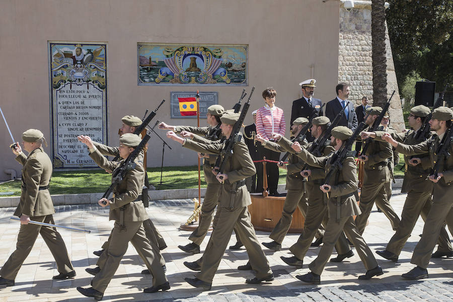 Tributo a Miguel de Cervantes en Cartagena