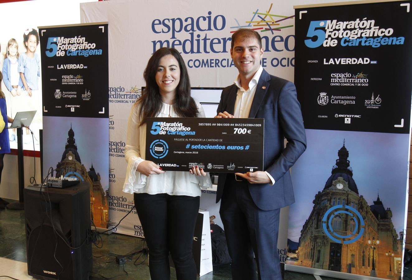 Entrega de premios del V Maratón Fotográfico de Cartagena