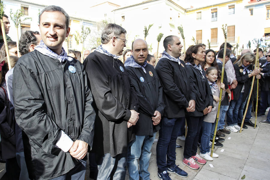 Los políticos también peregrinan