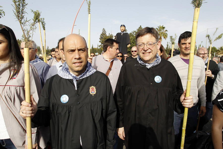 Los políticos también peregrinan