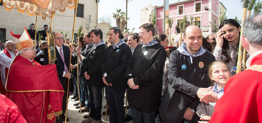 Los políticos también peregrinan