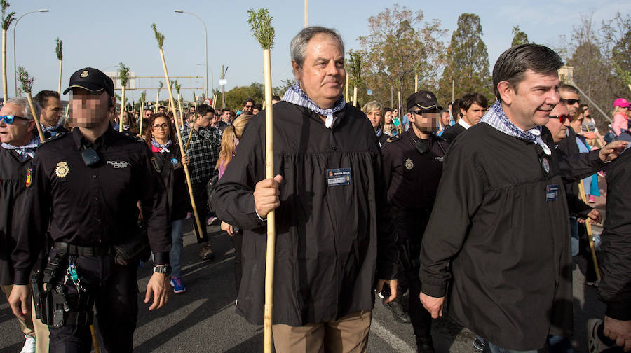 Los políticos también peregrinan