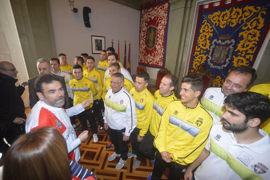 Recepciones oficiales al Plásticos Romero