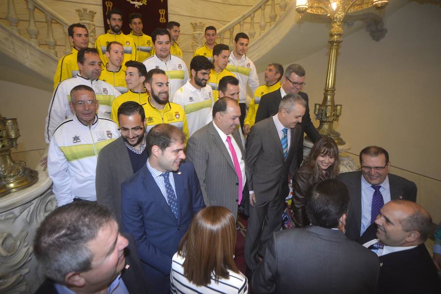 Recepciones oficiales al Plásticos Romero