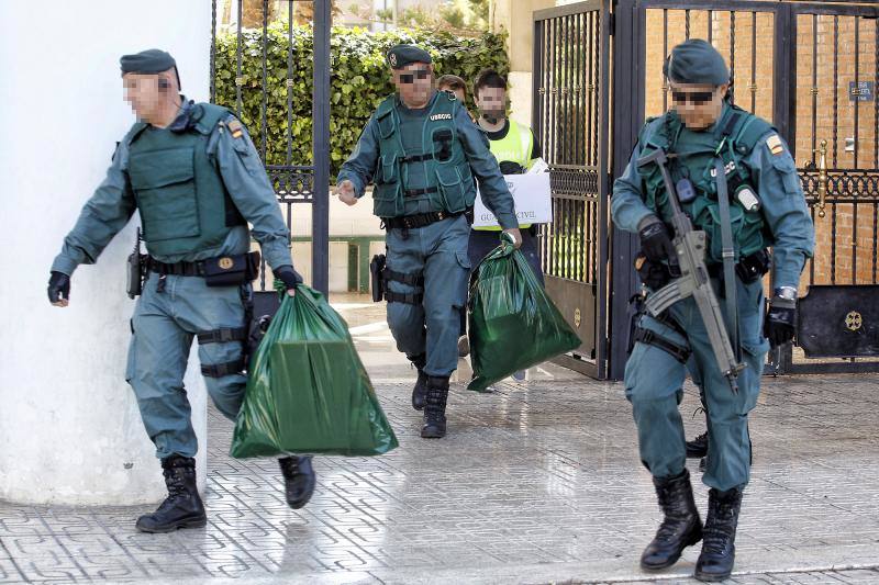 Operación contra una banda dedicada al robo con varios registros en Alicante