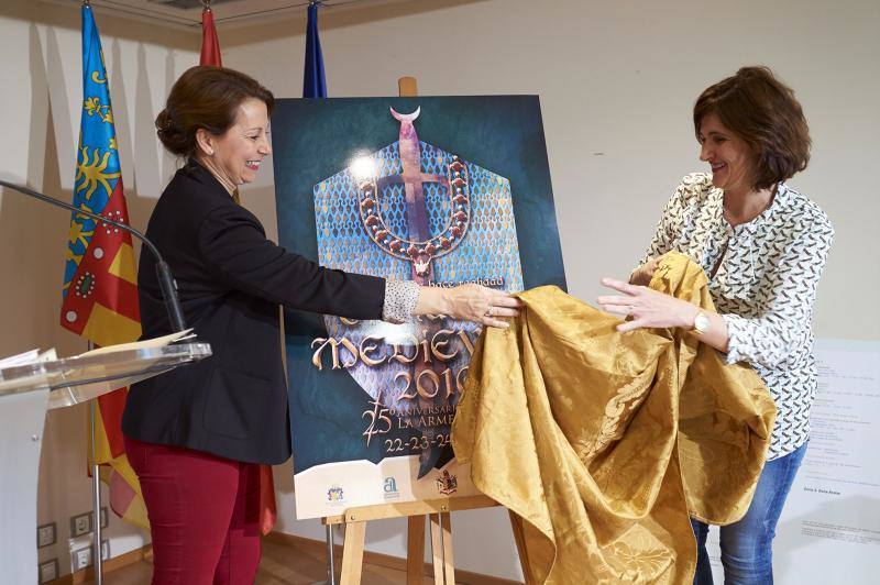 El Mercado artesanal de Orihuela rinde homenaje en su cartel a la figura de La Armengola