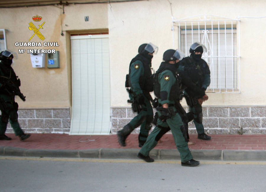 Arresto de la banda de los encapuchados que actuaba en la Región