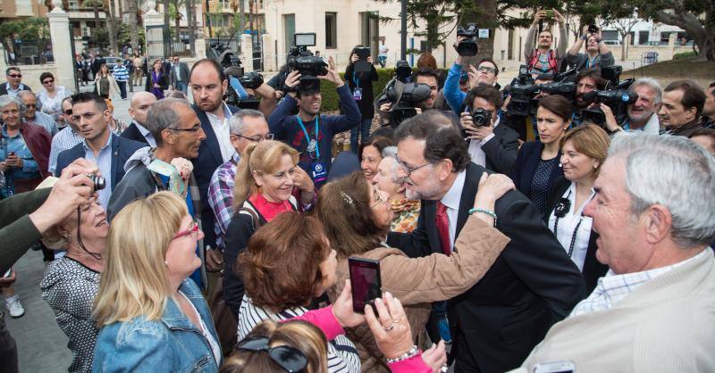 Rajoy clausura en Alicante el Comité de Portavoces Parlamentarios del PP