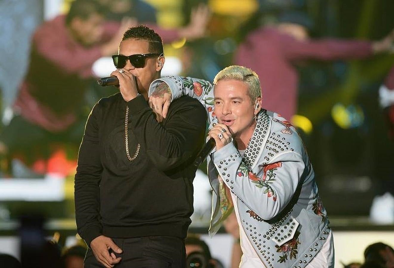 Fuego y JBalvin. 