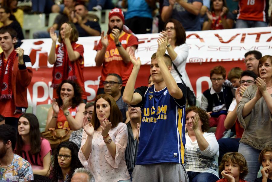 El UCAM CB arrolla al Valencia Basket tras el descanso (80-62)