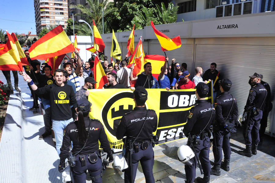 Manifestación del Primero de Mayo en Murcia