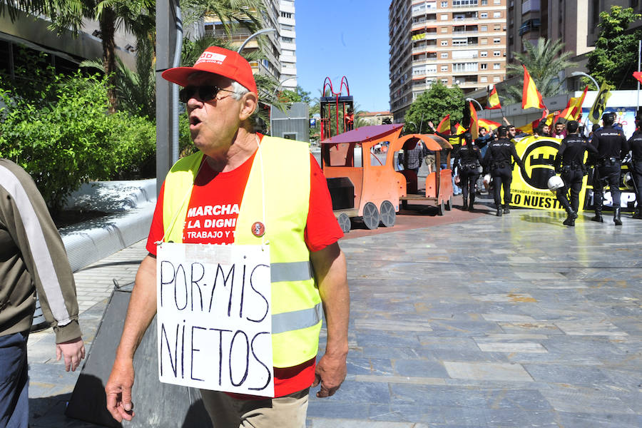 Manifestación del Primero de Mayo en Murcia