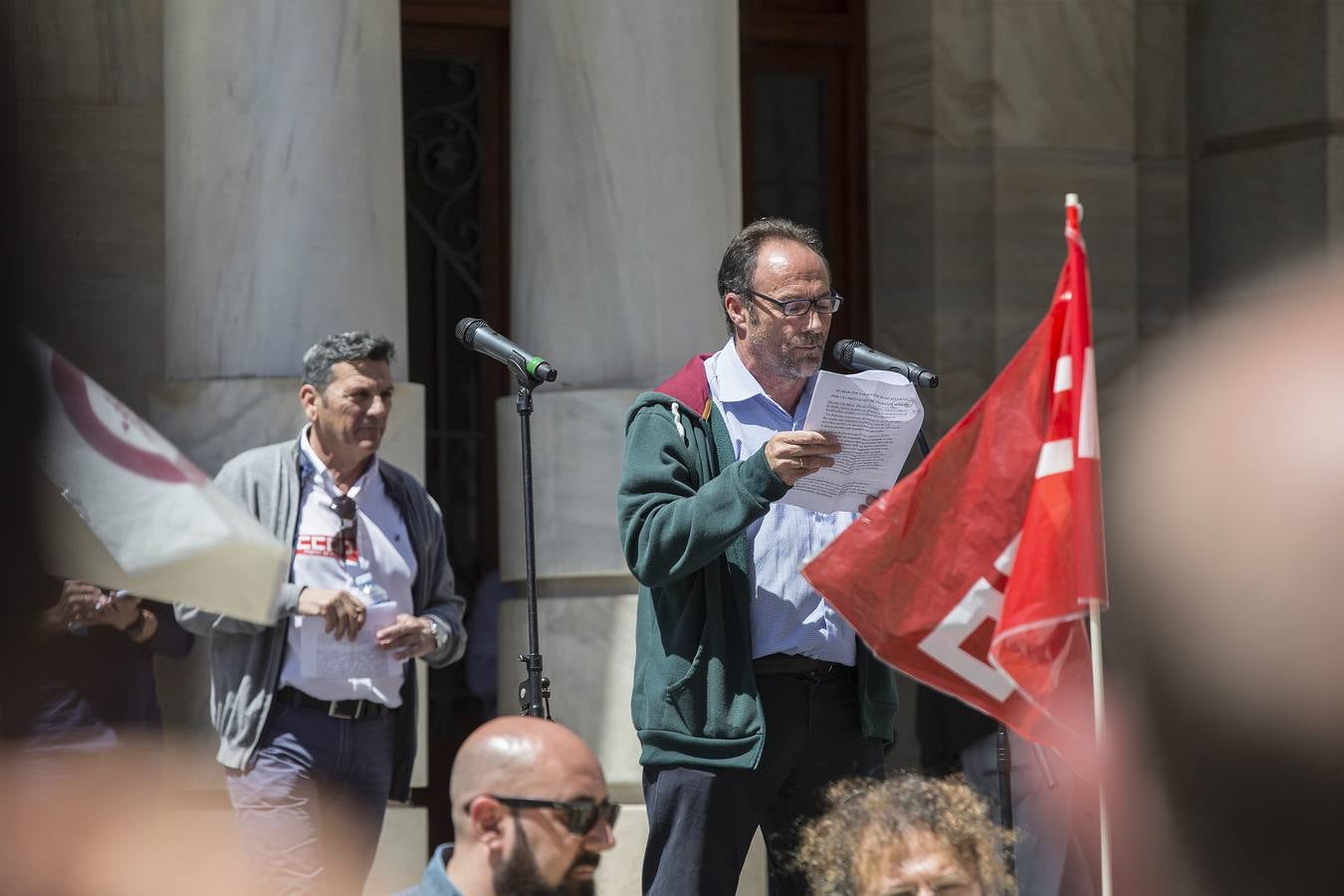 Más de mil personas se manifiestan en Cartagena en el Día Internacional de los Trabajadores