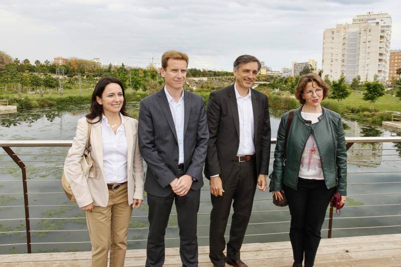 Cebrián elogia la gestión del parque inundable &#039;La Marjal&#039;