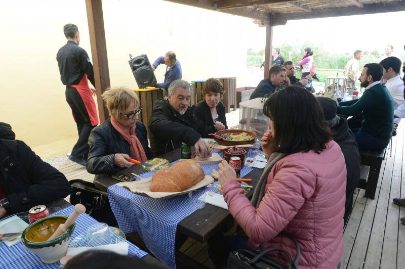 Participantes en la asamblea Eurotoques conocen El Hondo