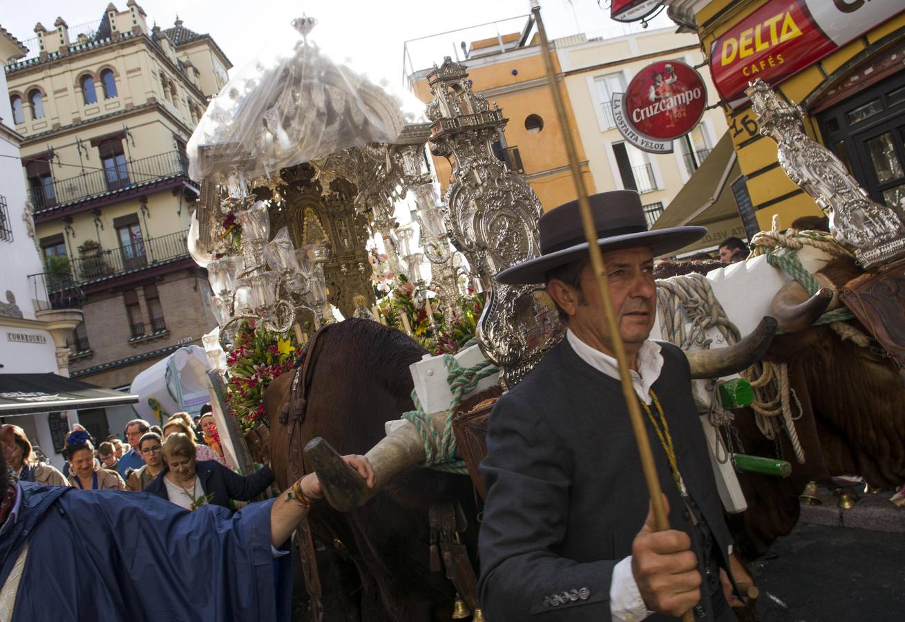 La lluvia desluce el Rocío