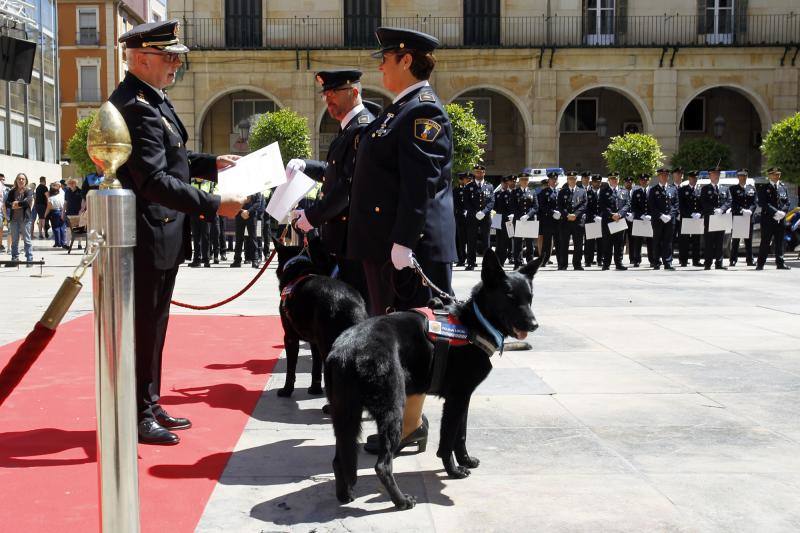 Acto conmemorativo del Día de la Policía Local de Alicante