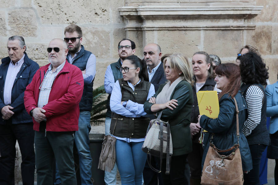 Toque de campanas en recuerdo a los fallecidos en el terremoto de Lorca.