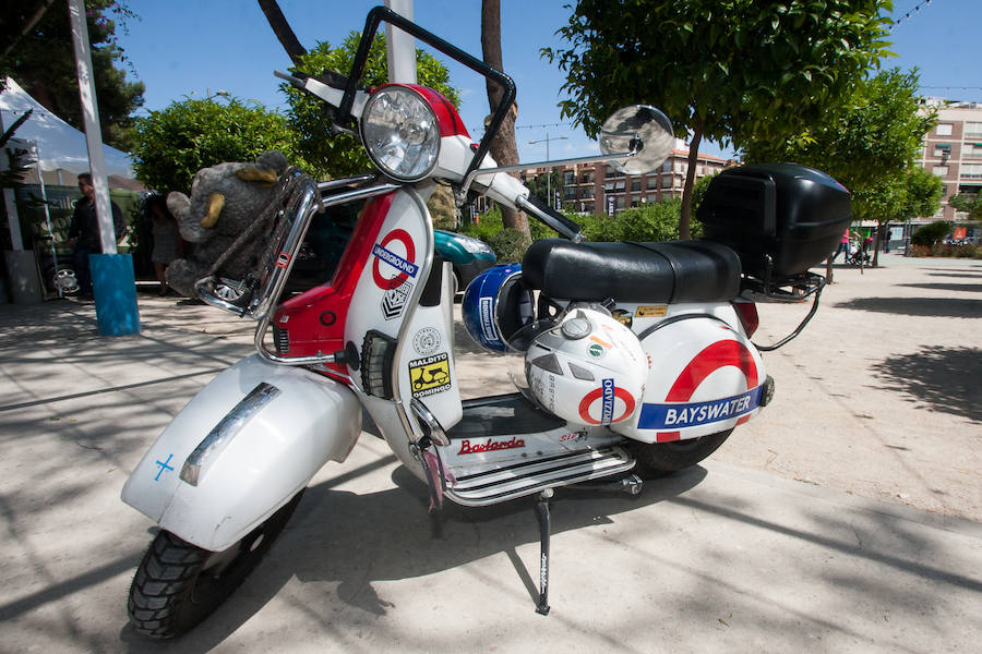 Motores y cañas al sol