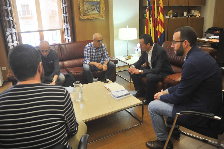 Reunión de Carlos González con el secretario autonómico de Medio Ambiente