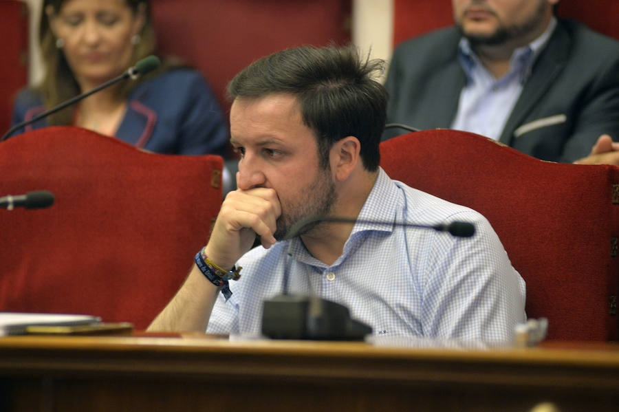 Pleno en el Ayuntamiento de Elche