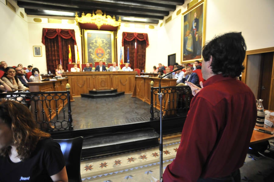 Pleno en el Ayuntamiento de Elche