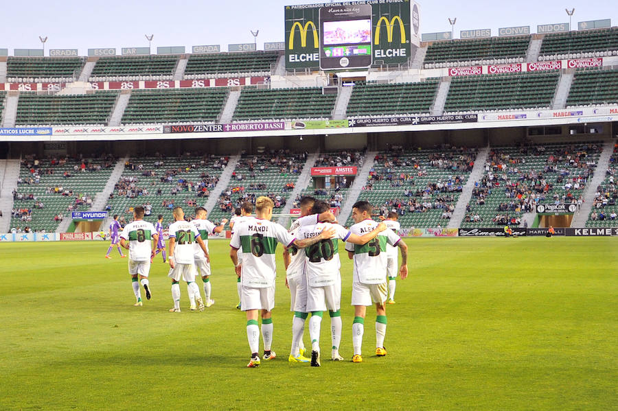 Las mejores imágenes del Elche-Valladolid