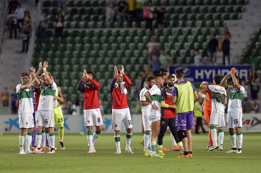 Las mejores imágenes del Elche-Valladolid