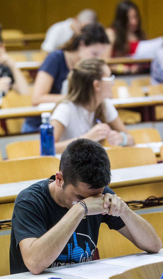 Comienzan los exámenes de selectividad