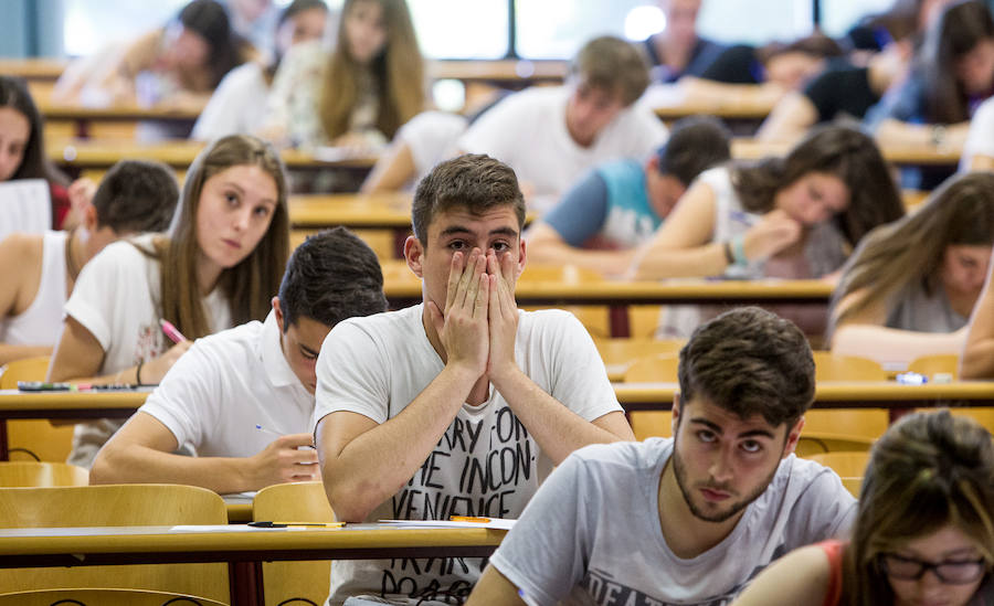 Comienzan los exámenes de selectividad