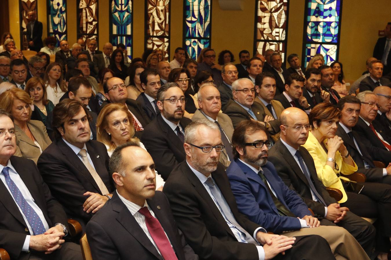 De Guindos participa en un acto de la Cámara de Comercio de Murcia