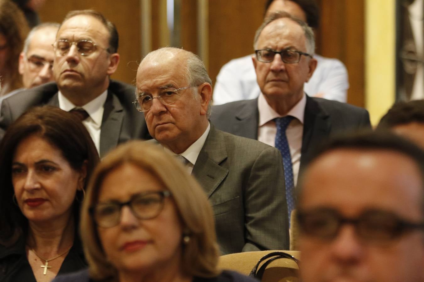 De Guindos participa en un acto de la Cámara de Comercio de Murcia