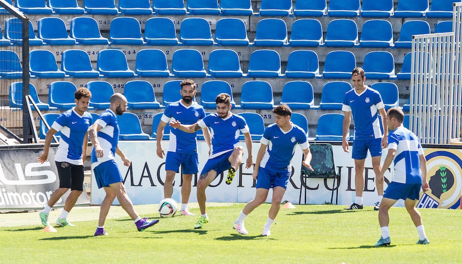 Entrenamiento del Hércules CF