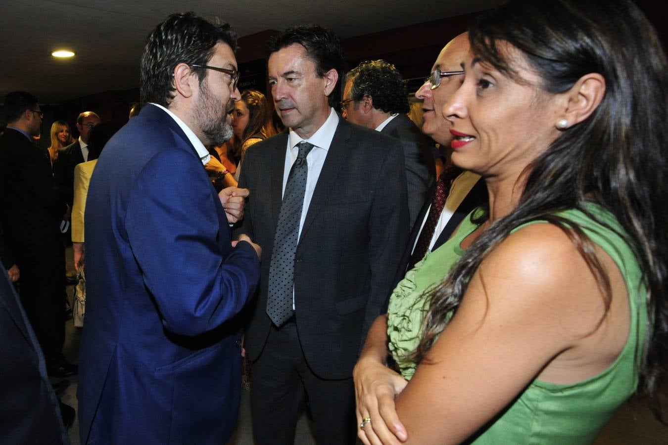 Entrega de las medallas de oro en el Día de la Región