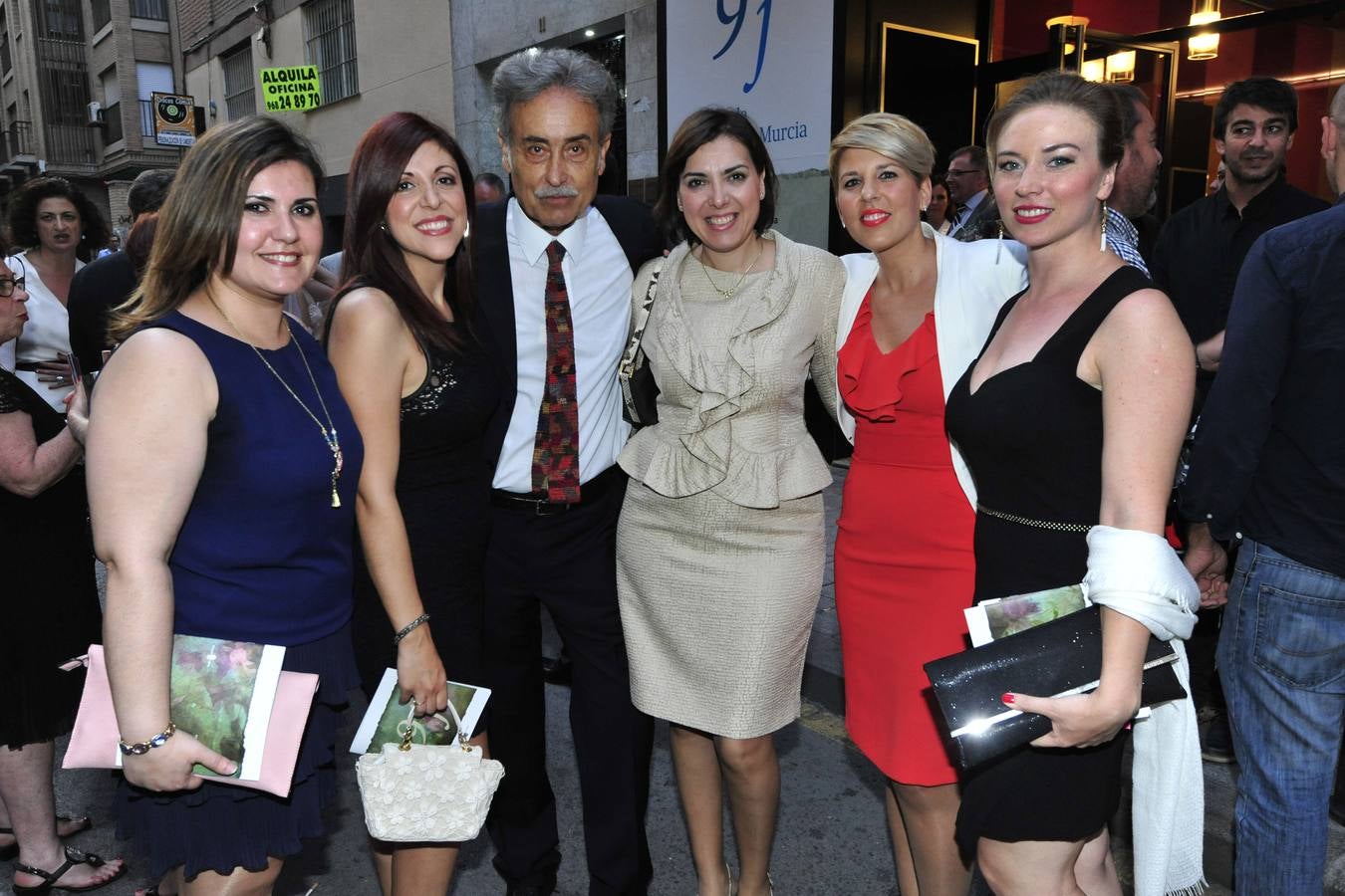 Entrega de las medallas de oro en el Día de la Región