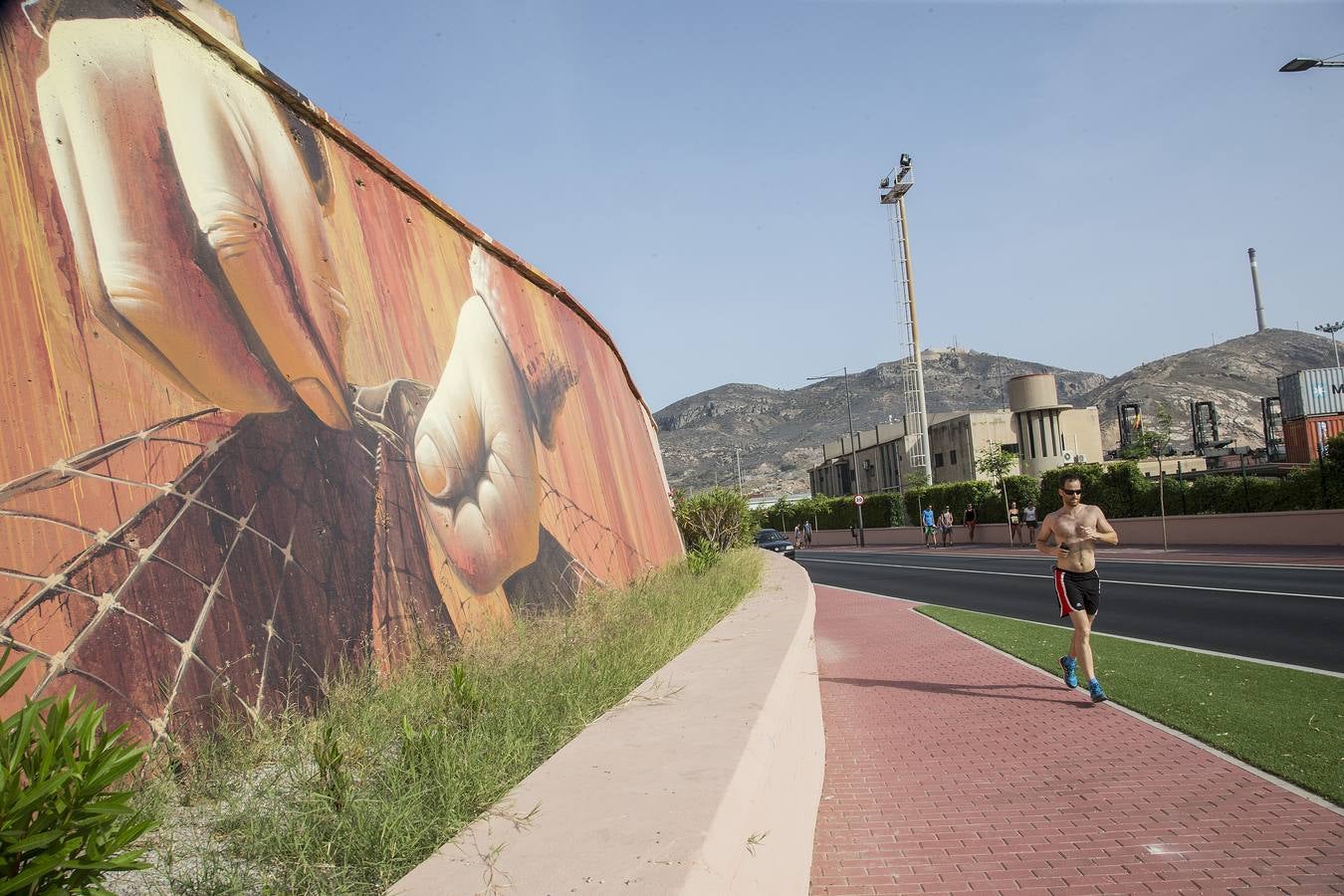 Murales con vida propia