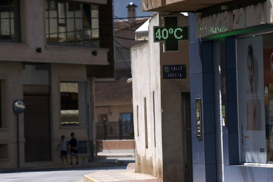 El calor apreta en la provincia alicantina