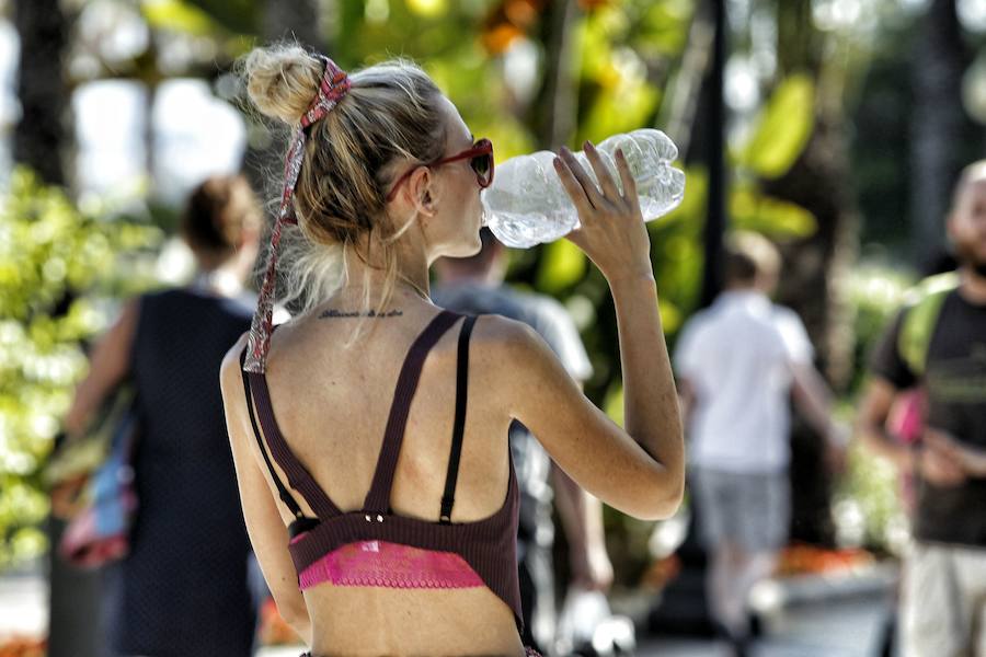 El calor apreta en la provincia alicantina