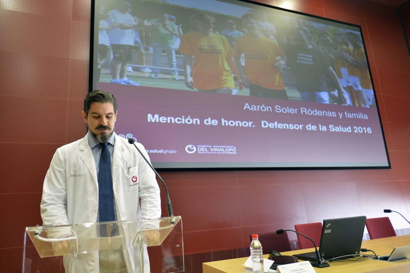 Acto homenaje &#039;Defensores de la Salud 2016&#039; en el Vinalopó