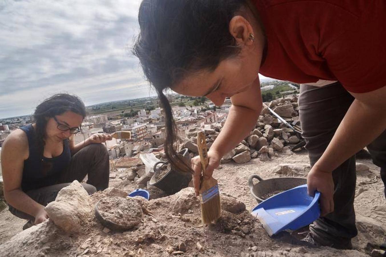 El MARQ insta al Ayuntamiento de Callosa a afianzar el yacimiento de la ladera del castillo