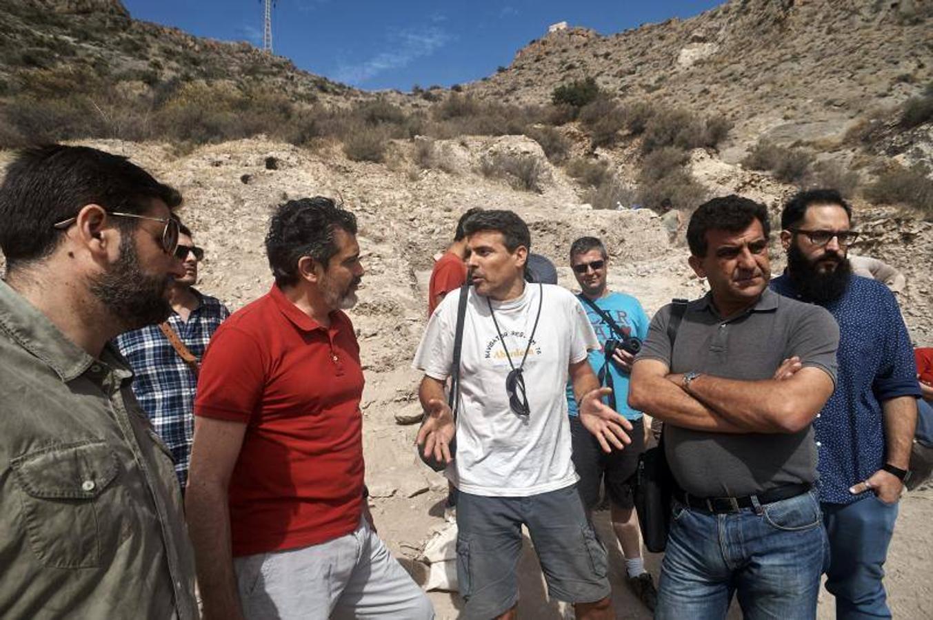 El MARQ insta al Ayuntamiento de Callosa a afianzar el yacimiento de la ladera del castillo