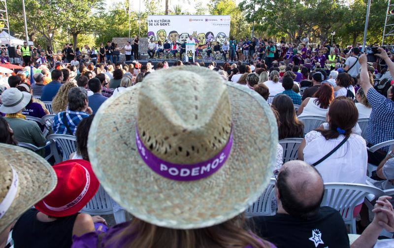 Mitin de Unidos Podemos en Alicante