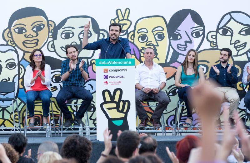 Mitin de Unidos Podemos en Alicante