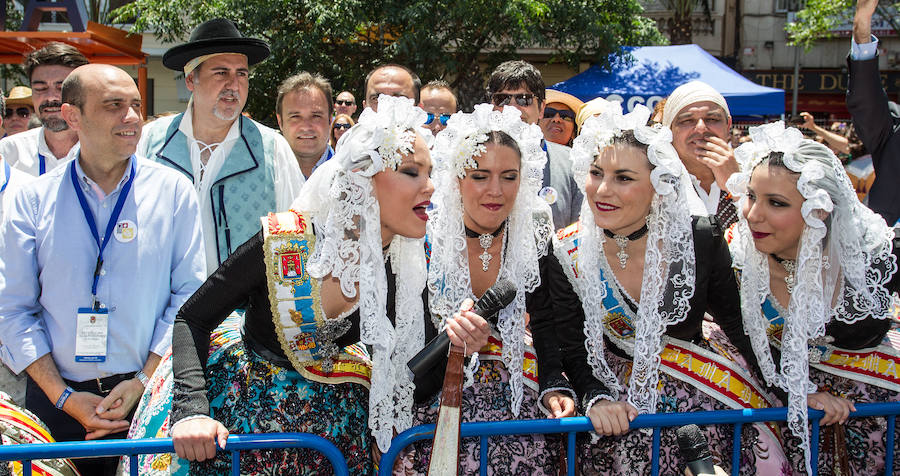 Mascletá alicantina del dia 18 de junio