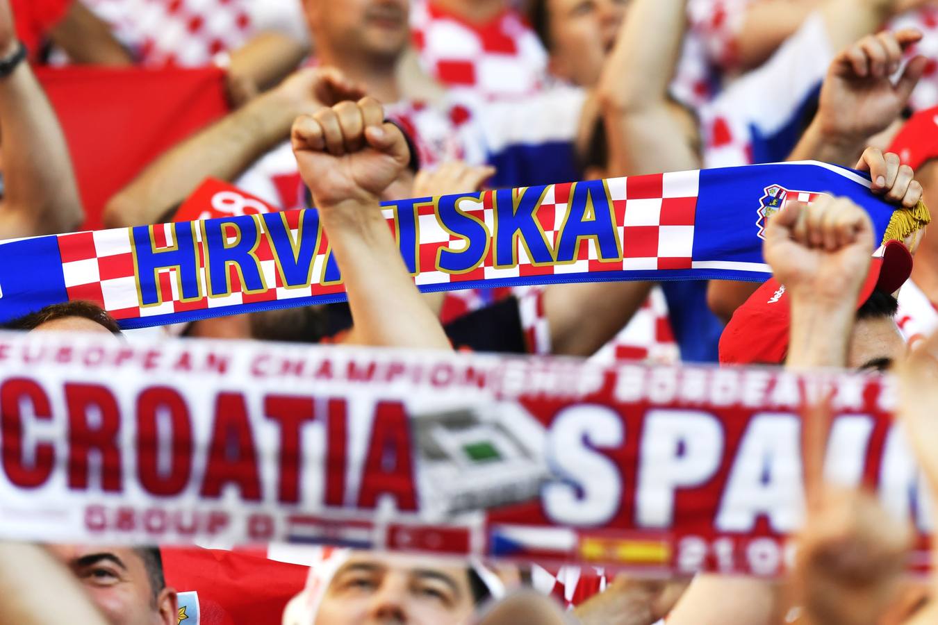 Los croatas controlados, los españoles animados