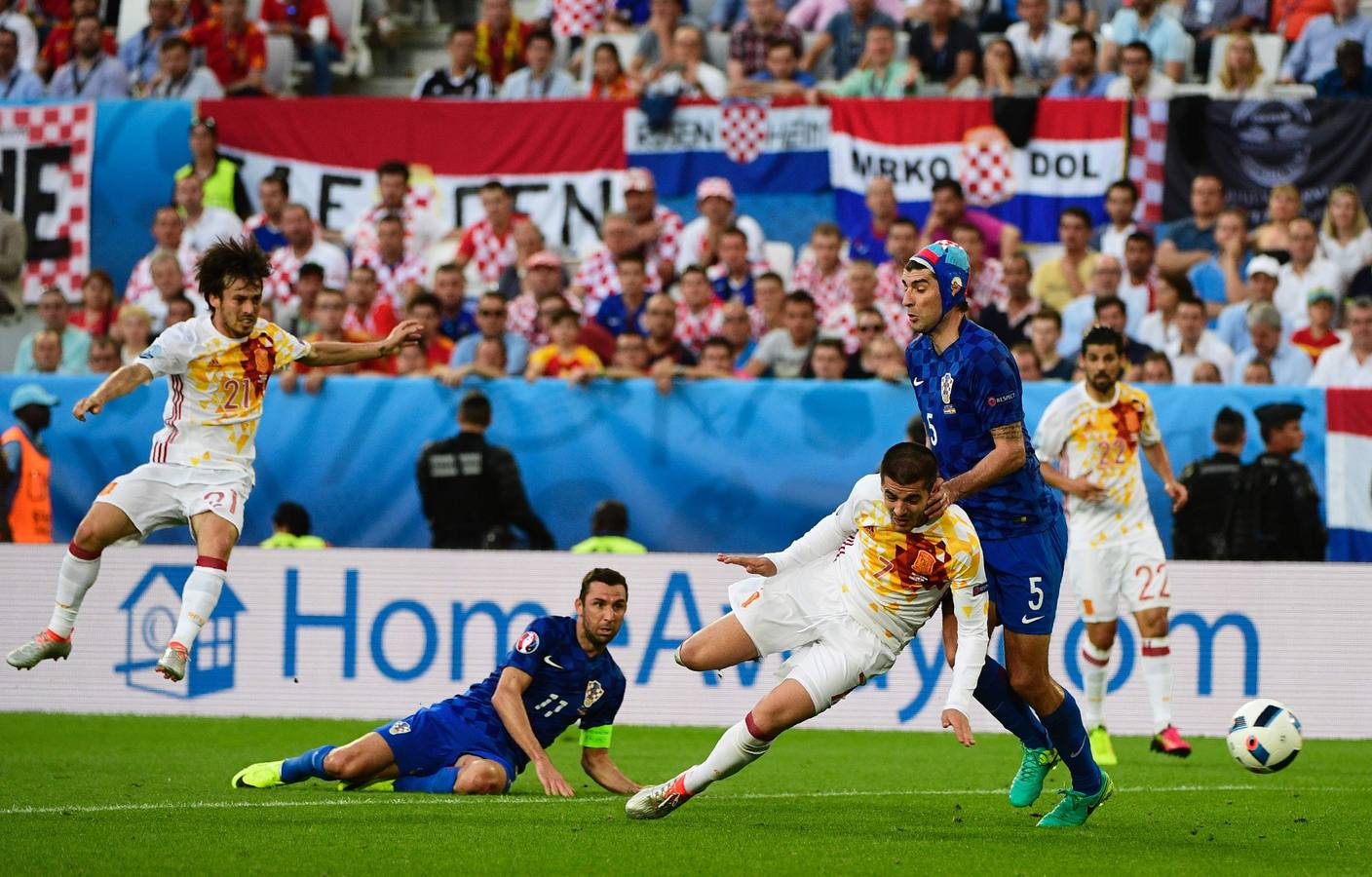 Las mejores imágenes de la derrota de España ante Croacia