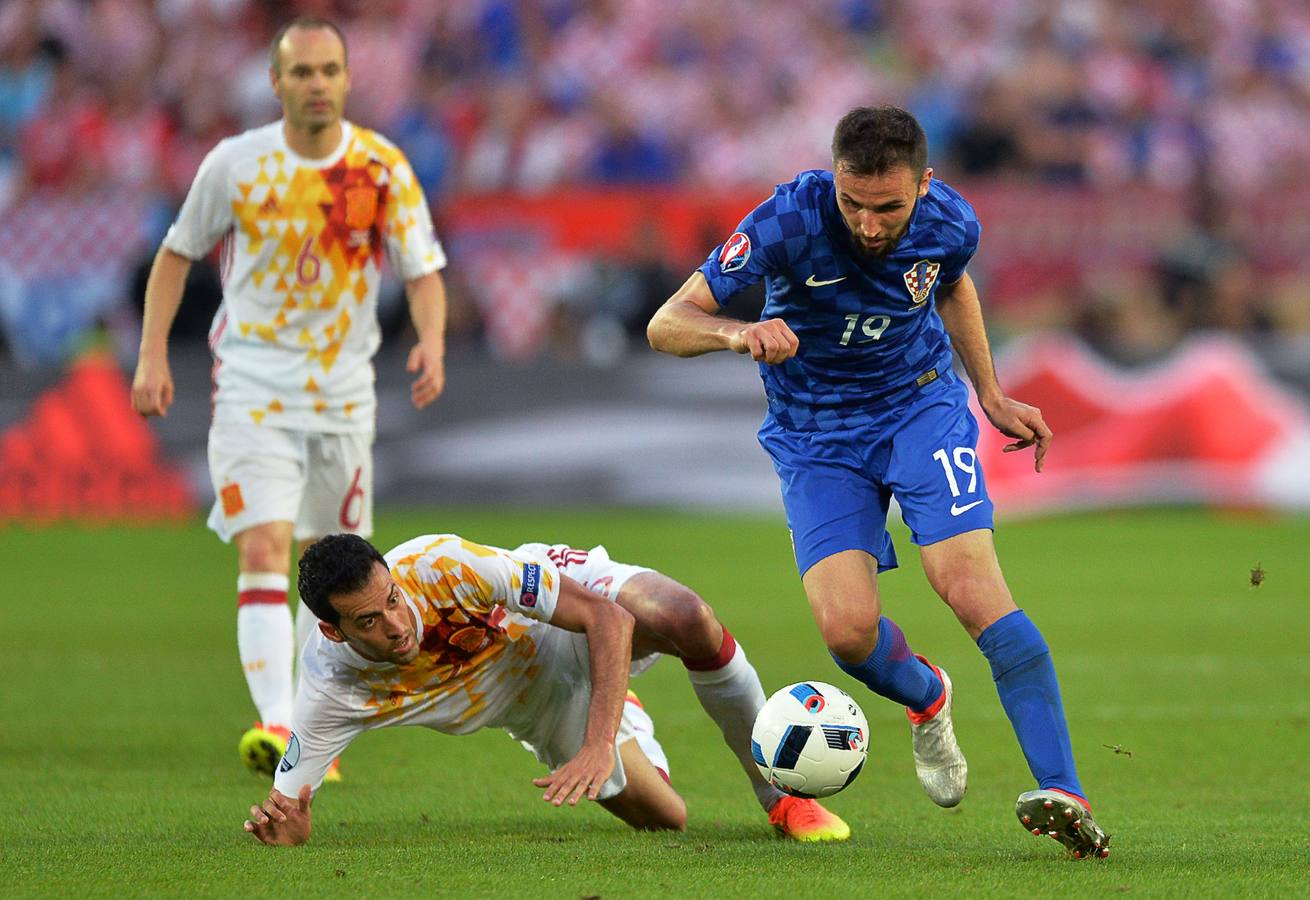 Las mejores imágenes de la derrota de España ante Croacia