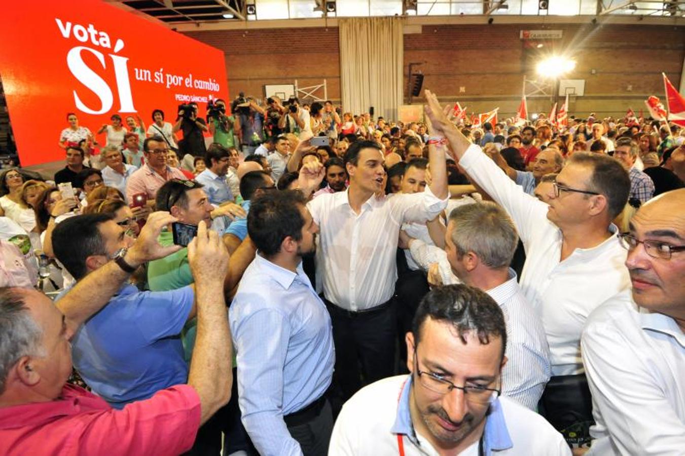 Pedro Sánchez en Murcia