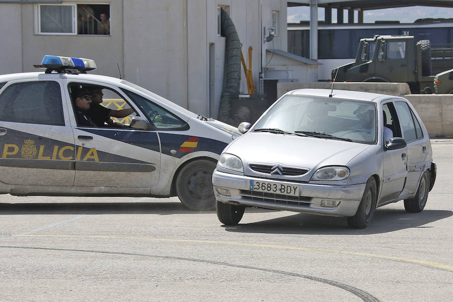 Exhibición de la Policía Nacional
