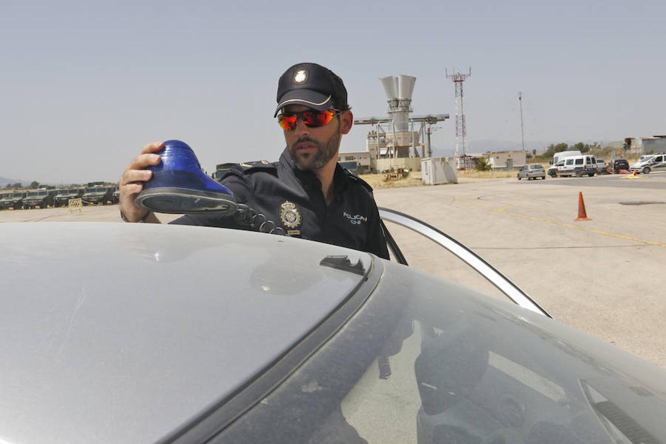 Exhibición de la Policía Nacional